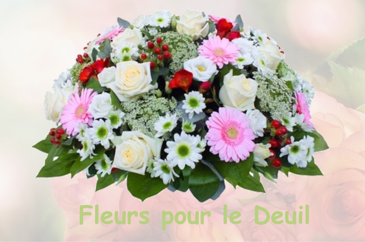 fleurs deuil SOUVANS